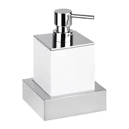 Дозатор для рідкого мила Bemeta Gamma настінний білий 145509012, Білий