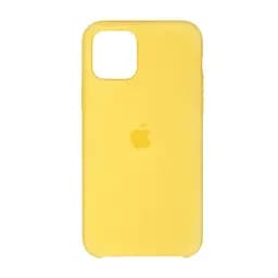 Силиконовый противоударный чехол-накладка для Apple iPhone 11 Pro, панель с защитой всего корпуса, софт-тач, canary yellow, ArmorStandart (ARM56909)