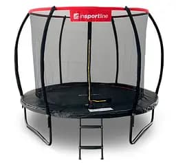 Батут із внутрішньою сіткою inSPORTline Flea PRO 305 см чорний (23879)