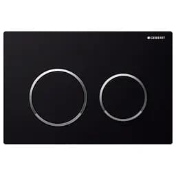 Клавіша змиву Geberit Omega20 чорна 115.085.KM.1, Чорний