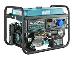 Генератор бензиновий газ/бензин Konner&Sohnen 6/6.5 кВт KS 9000E G - мініатюра 3
