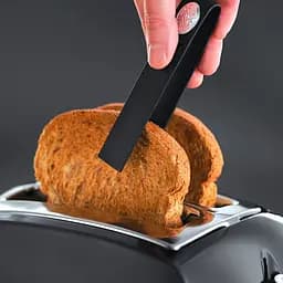 Тостер Textures 850Вт, пластик, чорний Russell Hobbs kuh0014868 - мініатюра 3