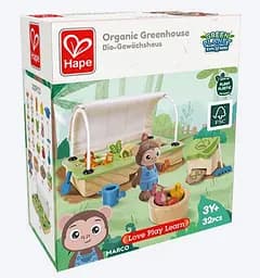 Дерев'яний розвиваючий набір Hape Органічна теплиця E3416 для юних садівників - мініатюра 9