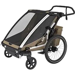 Дитяча коляска Thule Chariot Cross 2 Double (Faded Khaki) (TH 10201037)