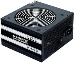 Блок живлення 500 Вт, Chieftec SMART, Black, Active PFC, 120 мм, 2xMolex / 3xSATA / 1x6+2-pin / 1x4+4-pin / 1x20+4-pin, захист AFC/OPP/OVP/SCP/SIP/UVP (GPS-500A8)