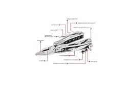 Мультитул плоскогубця Intertool 12-в-1 HT-0540 - мініатюра 2