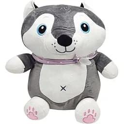 Детская мягкая игрушка Собачка Bambi L1131 с пледом 50 см