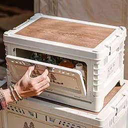 Складаний контейнер Naturehike CNH22SN019 50 л світло-сірий - мініатюра 4