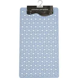 Килимок для ванної Eco Fabric Трикутники 68х37 см блакитний (6837-014) - мініатюра 3