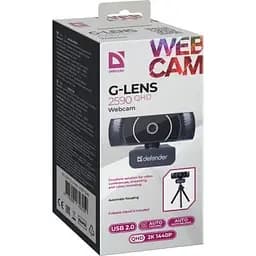 Веб-камера Defender G-lens 2590 QHD 2K 1440p Black (63113) - мініатюра 9