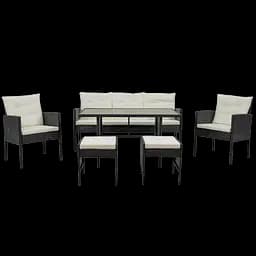 Комплект меблів GardenLine VADUZ чорний