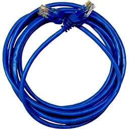 Патч-корд 1.5м UTP cat.5e, CU, 24AWG, blue GEAR (GPC-UTPCURJ45-1.5BE) - мініатюра 2