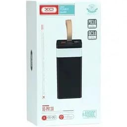 Портативний аккумулятор XO PR130 40000 mAh 22.5W чорний - мініатюра 5
