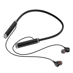 Бездротові навушники Hoco ES72 Benevolent neck-mounted BT earphones, BT5.4, 200mAh, 30h, black - мініатюра 2
