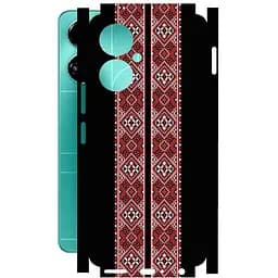 Захисна плівка StatusSKIN для Tecno Camon 19 Корпус Вініл Вишиванка 3 - мініатюра 1