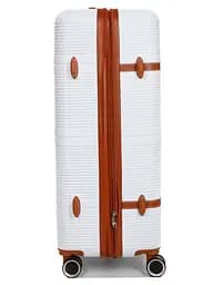 Валіза велика L ABS-пластик Worldline Airtex 629 76×52×30см 110л Біла - мініатюра 6