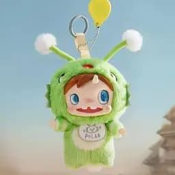 Колекційна м'яка іграшка-сюрприз Pop Mart Polar-Monster (Серія Baby Collection Pendant (PMBP-01) - мініатюра 4