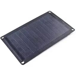 Портативний сонячний зарядний пристрій Dasolar 10W 1xUSB Black