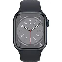 Apple Watch Series 8 GPS 41mm Midnight Aluminium with Midnight Sport Band MNP53 UA - мініатюра 2
