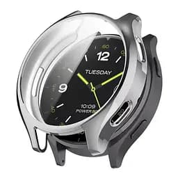 Комплект Tamister для годинника Xiaomi Watch 2 сріблястий (чохол + металевий ремінець 22 мм) - мініатюра 3