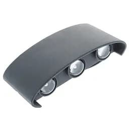 Підсвітка Brille LED фасадна IP54 AL-264/6х1W 7COL DGY