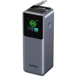Батарея универсальная Ugreen 20000mAh 165W with Retractable Cable (PB726 55987B) (PB726 55987B)