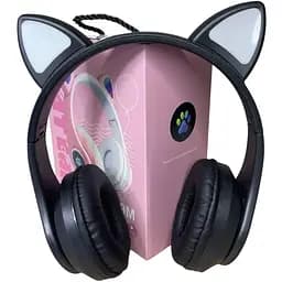 Наушники детские Opt-Top Cat ear В39М с радио и блютуз черные (1756375770)