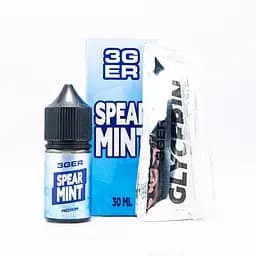 Набір компонентів для самозамісу сольової заправки 3GER 30 мл М'ята, 0-50 мг (15589)