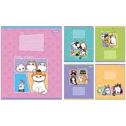 Зошит учнівський "Fluffy miracle" 1B 768158 12 аркушів1 шт. в асортименті