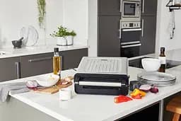 Гриль George Foreman 28000-56 Smokeless Grill 1575 Вт антипригарне покриття білий/сталь (28000-56) - мініатюра 17