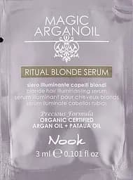 Серум для сяйва світлого волосся Nook RITUAL BLONDE 3 мл