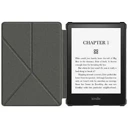 Обкладинка Ultra Slim Origami BeCover для Amazon Kindle Paperwhite 11th Gen. 2021 Gray (707221) - мініатюра 2