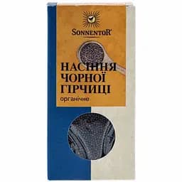 Насіння чорної гірчиці Sonnentor органічне 80 г