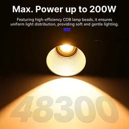 Відеосвітло Ulanzi Vijim 200W Bi-color Video Light (L079CNA1 VL-200Bi) (без блока живлення) (L079CNA1) - мініатюра 8