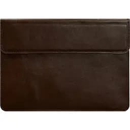 Кожаный чехол-конверт BlankNote на магнитах для MacBook 14 Бордовый