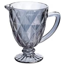 Кувшин для напитков Fractal стеклянный 1 литр HP-19-267 кувшин для лимонада прозрачный Yiwu HP-19-267