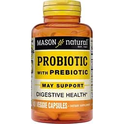 Пробіотики і пребіотики Mason Natural Probiotic with Prebiotic, 40 вегакапсул