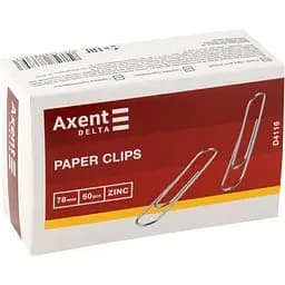 Скрепки Axent оцинкованные 78 мм 50 шт. (D4116)