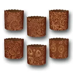 Форми для випічки паски Італійські 6.5х7 см 50 шт.