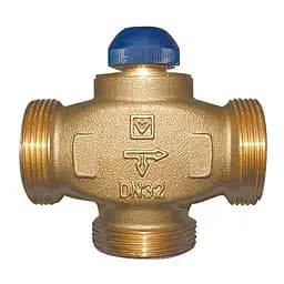 Триходовий розподільний клапан Herz Calis TS RD 1 1/2" DN32 М28х1,5 (1776141) 30412