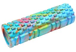 Массажер рулон для йоги MS 2126 материал EVA Голубой