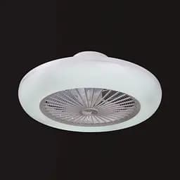 Біла люстра вентилятор Brille WBL-74/36W*2 WH - мініатюра 2