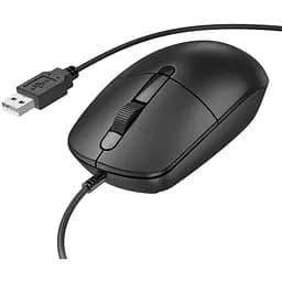 Миша Borofone BG17 Morning business wi червоний mouse чорний
