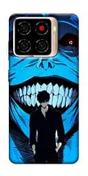 Чехол itsPrint Solo leveling blue vibe для ZTE Blade A56