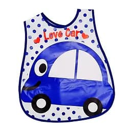 Слинявчик клейончастий "Love Car" Mega Zayka MGZ-0605-15 на липучці