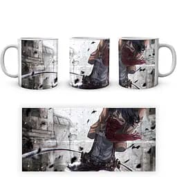 Кухоль GeekLand Attack on Titan Атака Титанів Мікаса AOT 002.28 330 мл білий - мініатюра 4