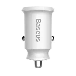 Автомобільний зарядний пристрій Baseus Grain Car Charger 2USB 3,1A CCALL-ML02 White - мініатюра 3