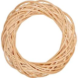 Вінок Yes! Fun ротанговий 25 см світло-жовтий (974236)