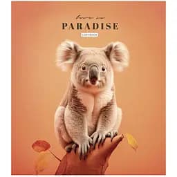 Тетрадь общая Школьник Love in paradise в линейку 36 листов УФ-лак 20 шт. (036-3256L)