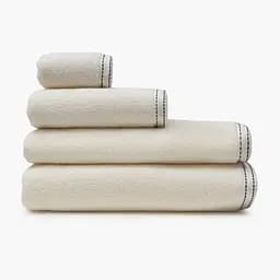 Рушник MBM HOME Слід вітру 90x150 см шпилька айворі (BT-17 XL IVORY/PIN) - мініатюра 8
